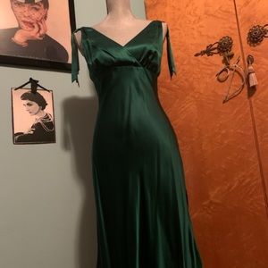 BCBG 100% silk dress.